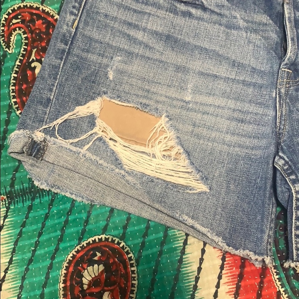 All Saints Denim Shorts - Picture 3 of 7